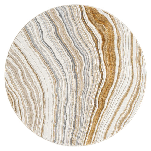 Slate Priscus Round Rug