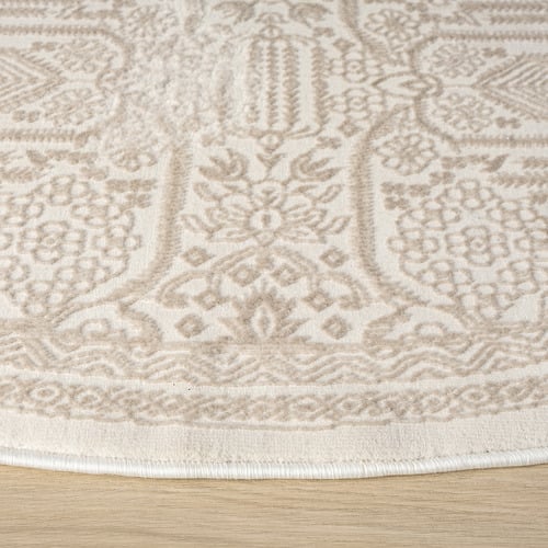 Sand Wayte Round Rug