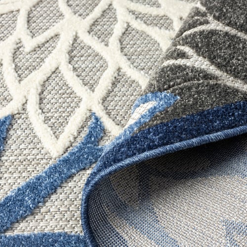 Blue Balaam Round Rug