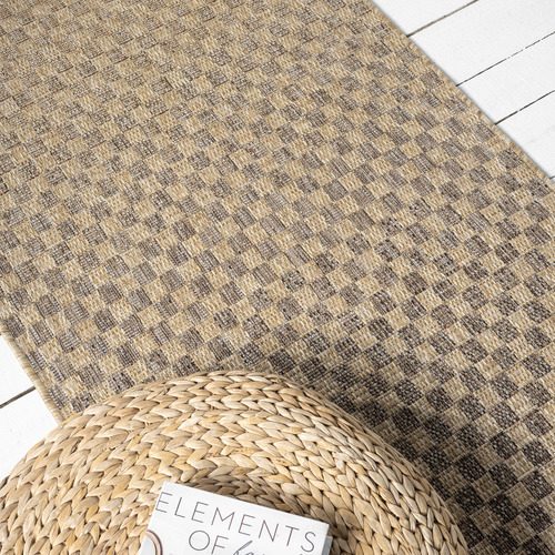 Taupe Mercer Indoor/Outdoor Runner