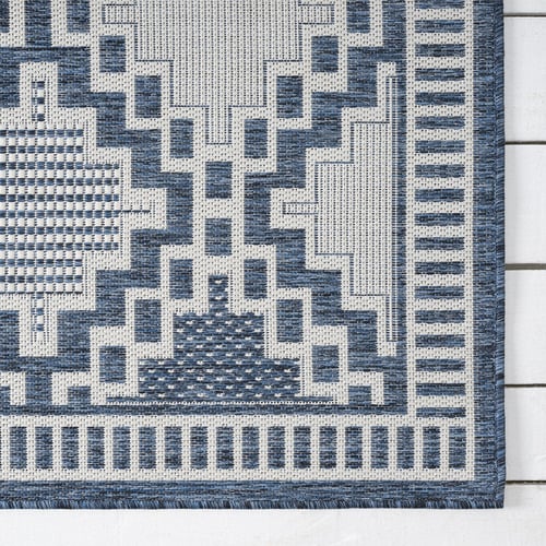 Lotus Rugs Arctic Ariana Flat Weave Indoor/Outdoor Rug | Temple & Webster