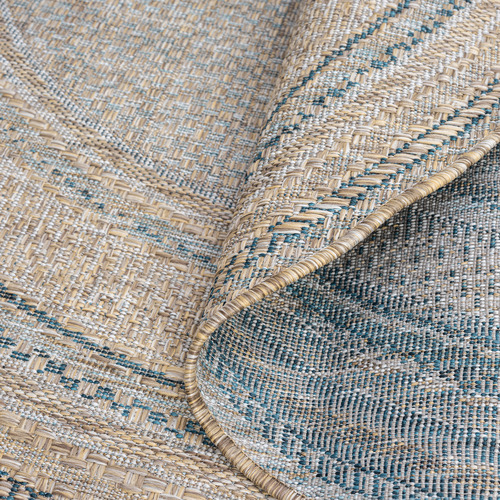 Olive Meridian Round Rug