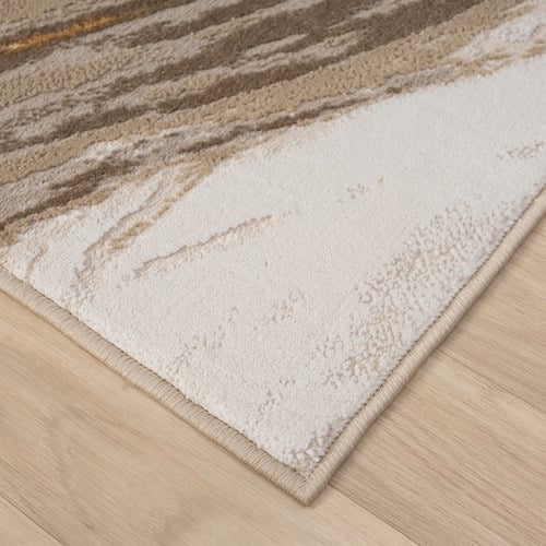 Beige Kindred Marble-Look Rug