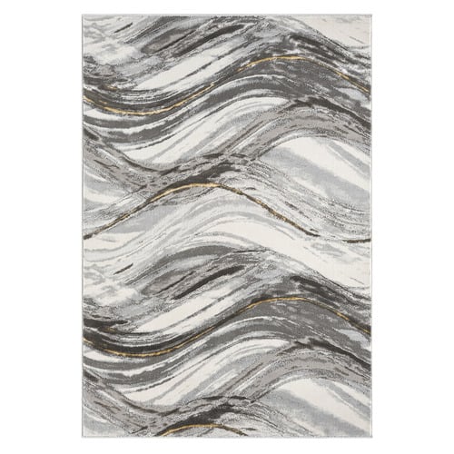 Grey Kindred Marble-Look Rug