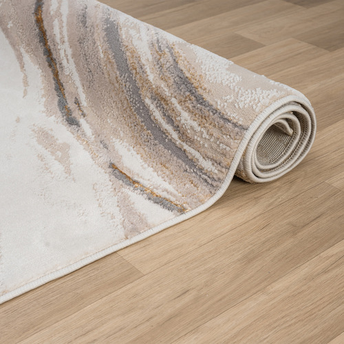 Cream Kindred Marble-Look Rug