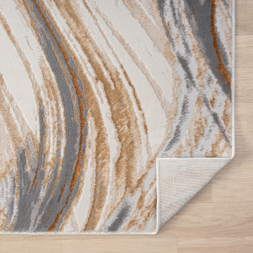 Cream Kindred Marble-Look Rug