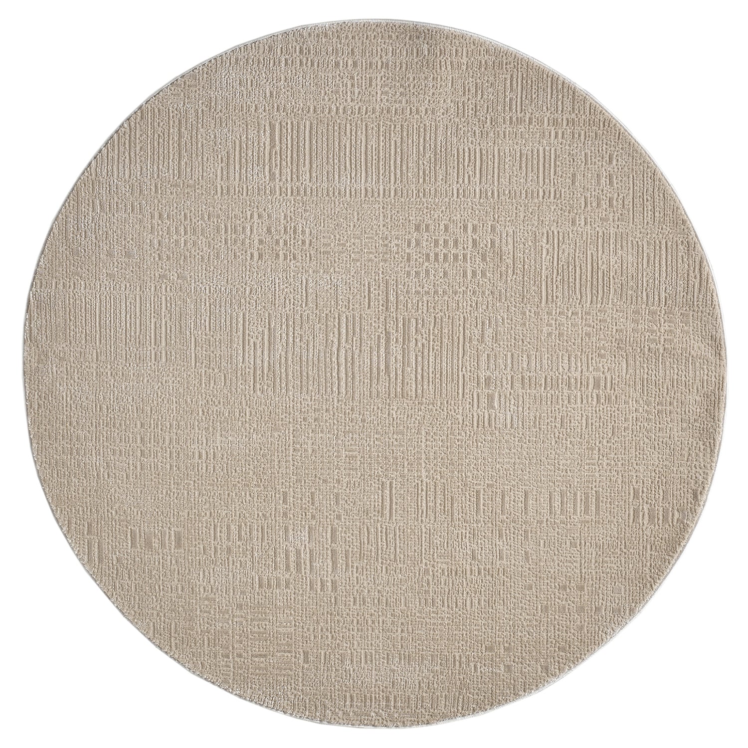 Herrin Power-Loomed Round Rug