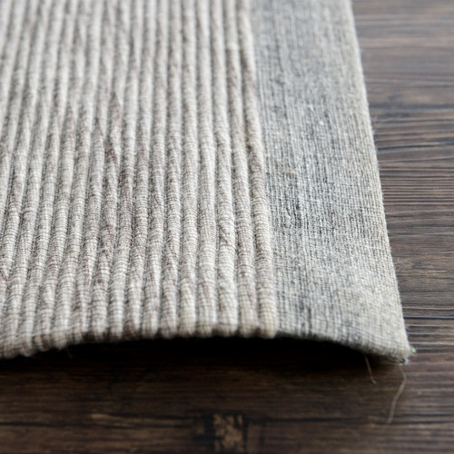 Beige Grey Helsinki Flat Weave Rug