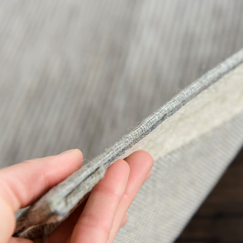 Beige Grey Helsinki Flat Weave Rug