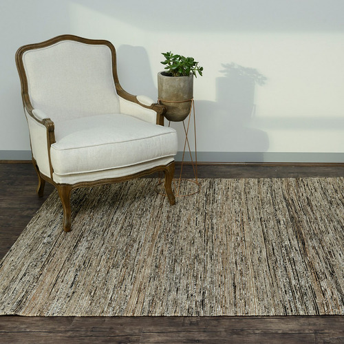 Silver Jaipur Flat Weave Rug