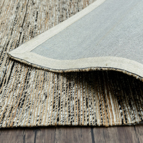 Silver Jaipur Flat Weave Rug