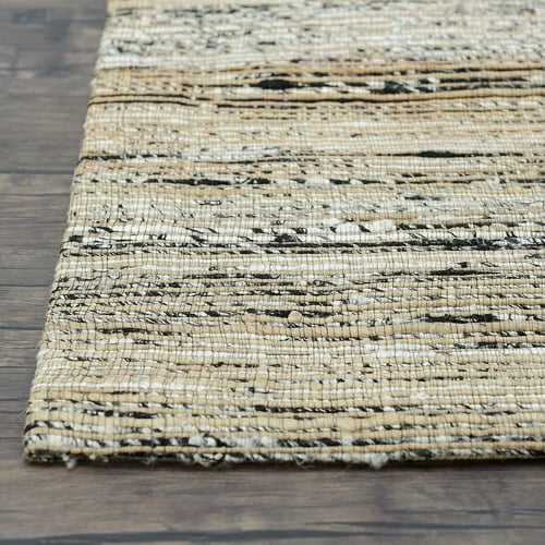 Silver Jaipur Flat Weave Rug