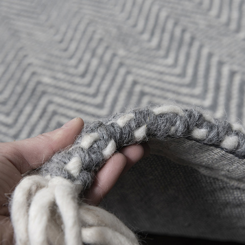 Grey Munich Hand-Woven Rug