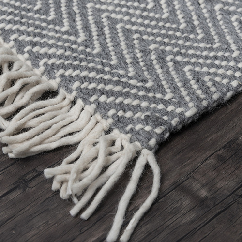 Grey Munich Hand-Woven Rug