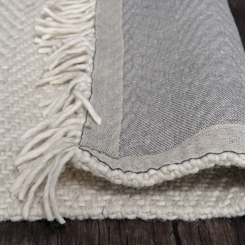 Off White Munich Hand-Woven Rug