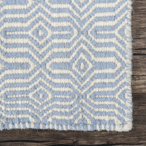 Blue Eye Marrakesh Kilim Rug