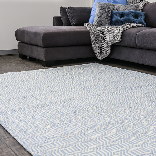 Blue Eye Marrakesh Kilim Rug