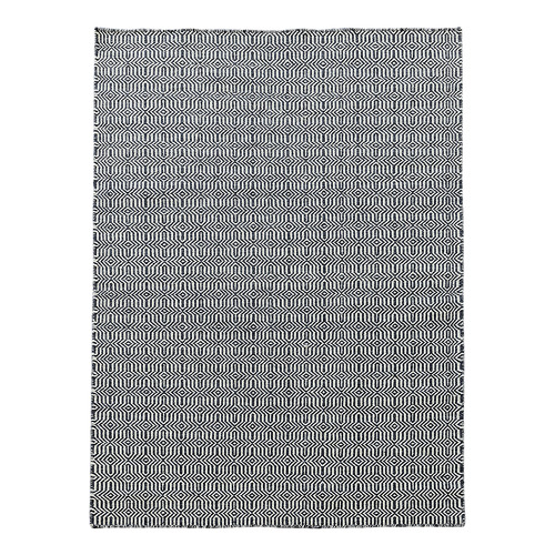 Dove Grey Eye Marrakesh Kilim Rug
