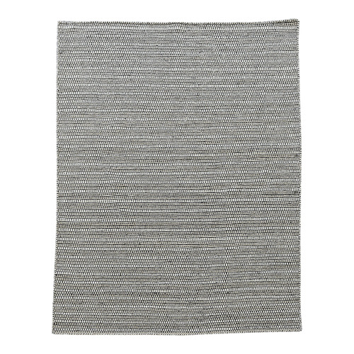 Beige Lines Marrakesh Kilim Wool Rug | Temple & Webster