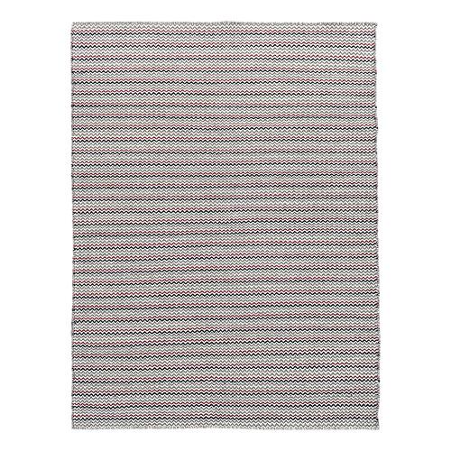 Multicoloured Chevron Marrakesh Kilim Rug