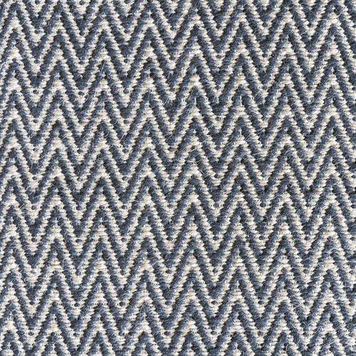 Dotts Rugs Black Chevron Cotton & Jute Rug Temple & ster