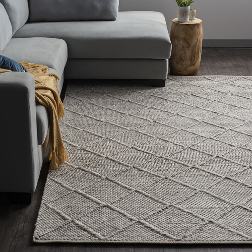 Beige Crossroads Hand Made Rug