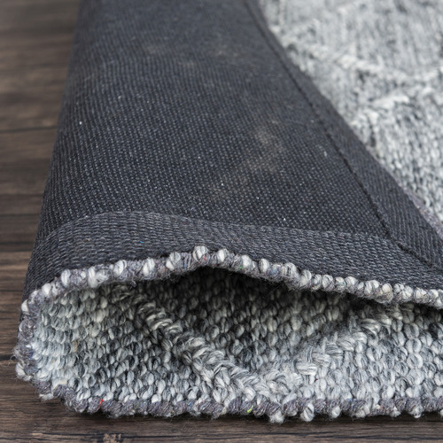 Grey Crossroads Hand Made Rug