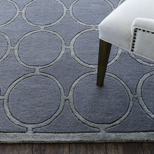 Dotts Rugs Grey Cleo WoolBlend Area Rug & Reviews Temple & ster