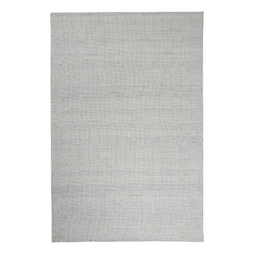 White Jacquard Signature Cotton Blend Rug