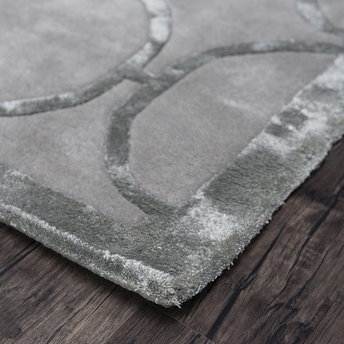 Dotts Rugs Silver Cleo WoolBlend Rug Temple & ster
