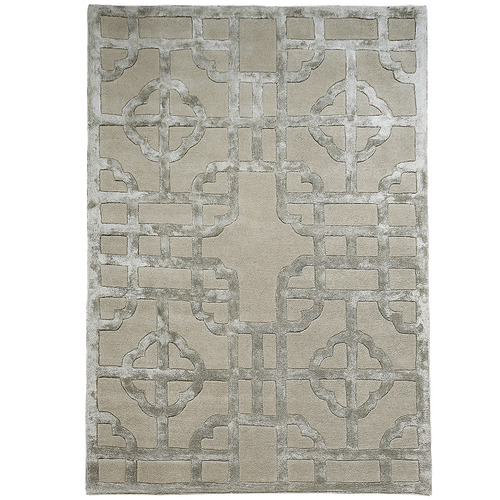 Cream Gatsby Wool-Blend Rug