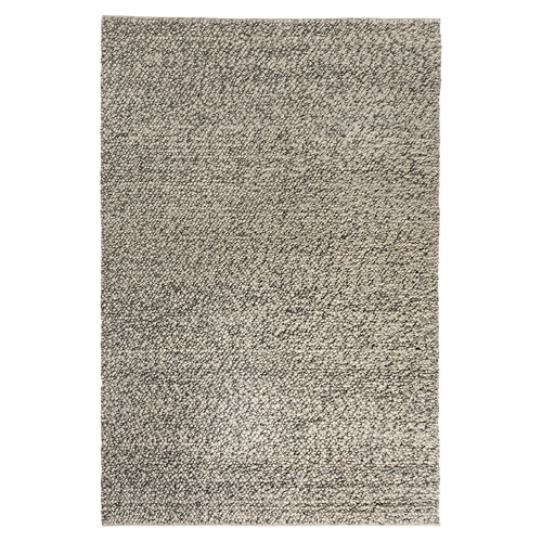 Vanilla Fish Eye Hand-Woven Wool Area Rug