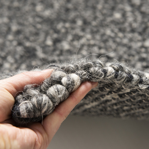 Volcano Fish Eye Hand-Woven Wool Area Rug