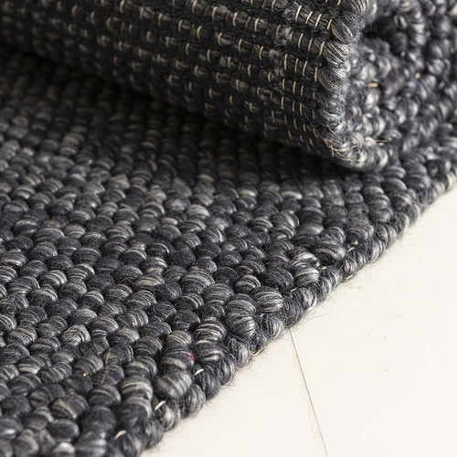 Navy Nirvana Hand-Knotted Wool Rug