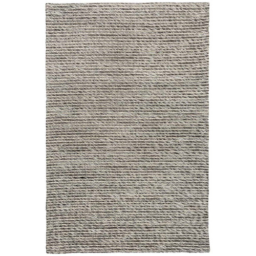 Silver Valencia Hand-Knotted Wool Rug