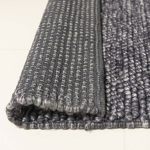 Navy Nirvana Hand-Knotted Wool Rug