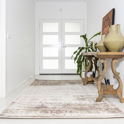 Multi-Coloured Cavalli Floral Rug