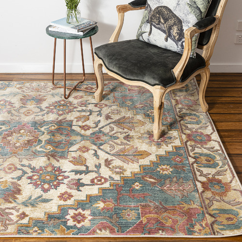 Multi-Coloured Cavalli Oriental Rug