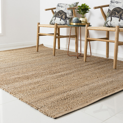 Natural Kerala Cotton-Blend Rug