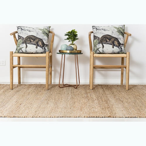 Natural Kerala Cotton-Blend Rug