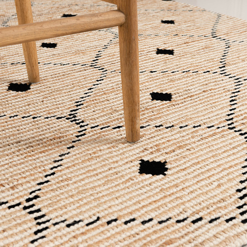 Bogota Hand-Woven Jute & Wool Rug