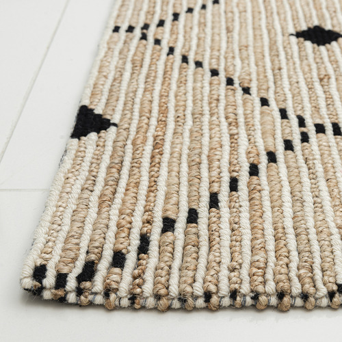 Bogota Hand-Woven Jute & Wool Rug