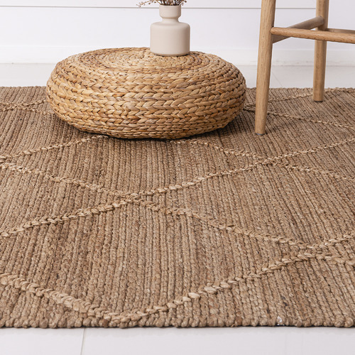 Natural Dune Braided Jute Rug