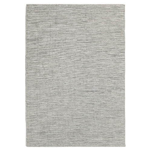 Grey Warsaw Hand Made Flat-Woven Wool Rug