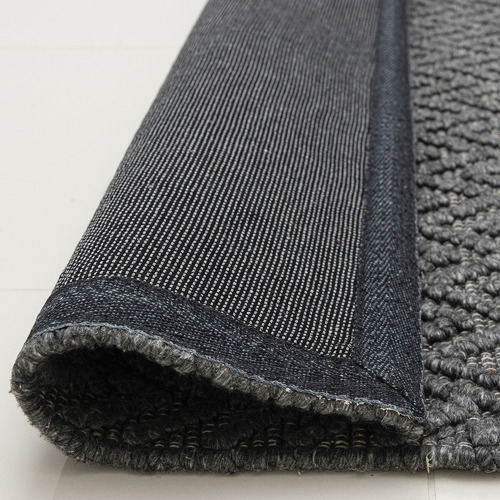 Grey Sorrento Fx Hand-Woven Wool-Blend Rug