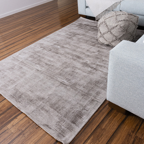 Fawn Oulu Hand-Loomed Viscose Rug