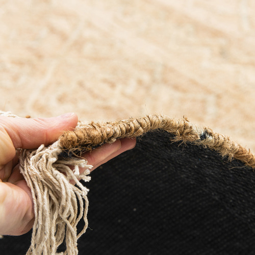 Natural Bondi FlatWoven Jute Rug Temple & ster
