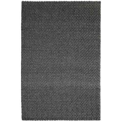 Grey Sorrento Fx Hand-Woven Wool-Blend Rug
