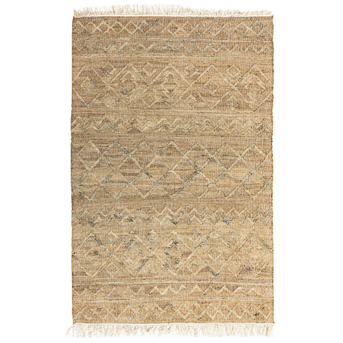 Natural Bondi FlatWoven Jute Rug Temple & ster