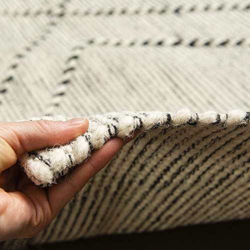 Holly Loom Hand-Knotted Wool-Blend Rug